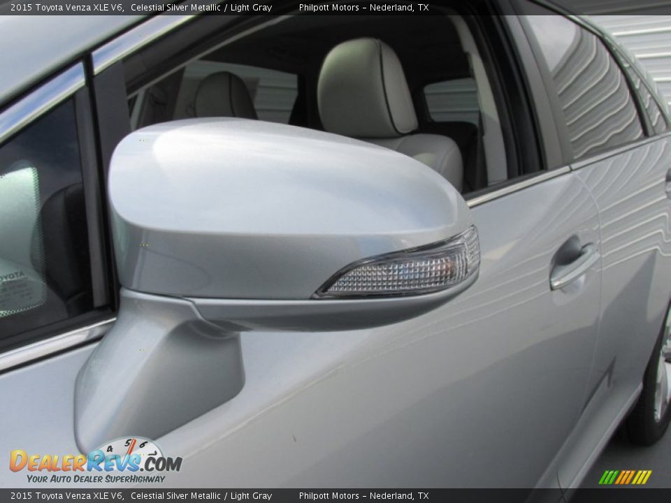 2015 Toyota Venza XLE V6 Celestial Silver Metallic / Light Gray Photo #12