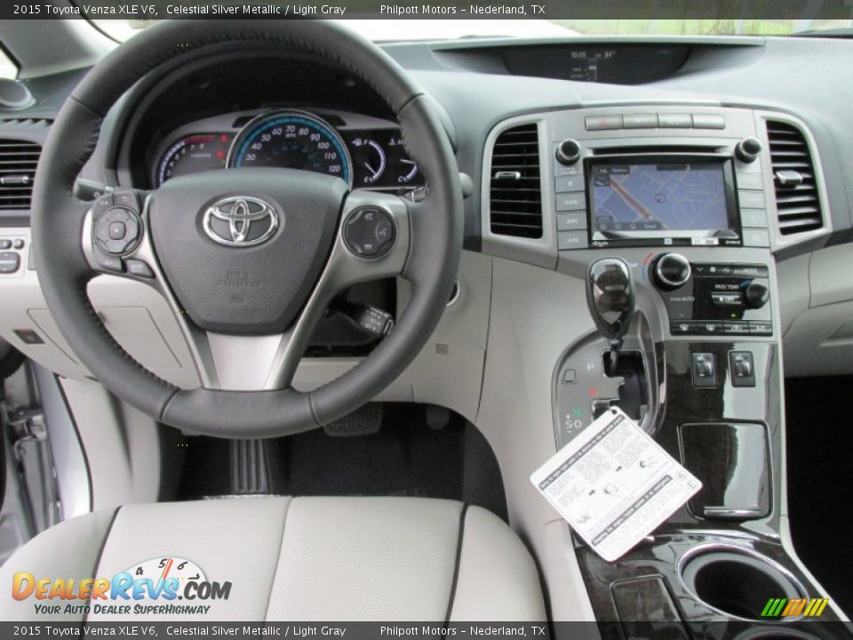 Dashboard of 2015 Toyota Venza XLE V6 Photo #27