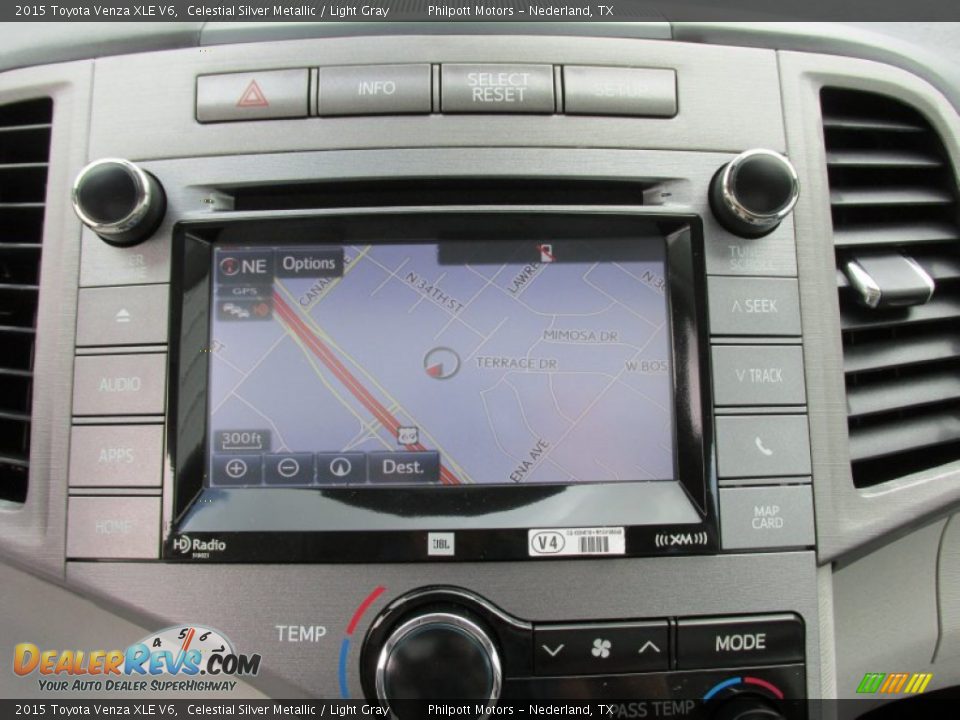 Navigation of 2015 Toyota Venza XLE V6 Photo #29