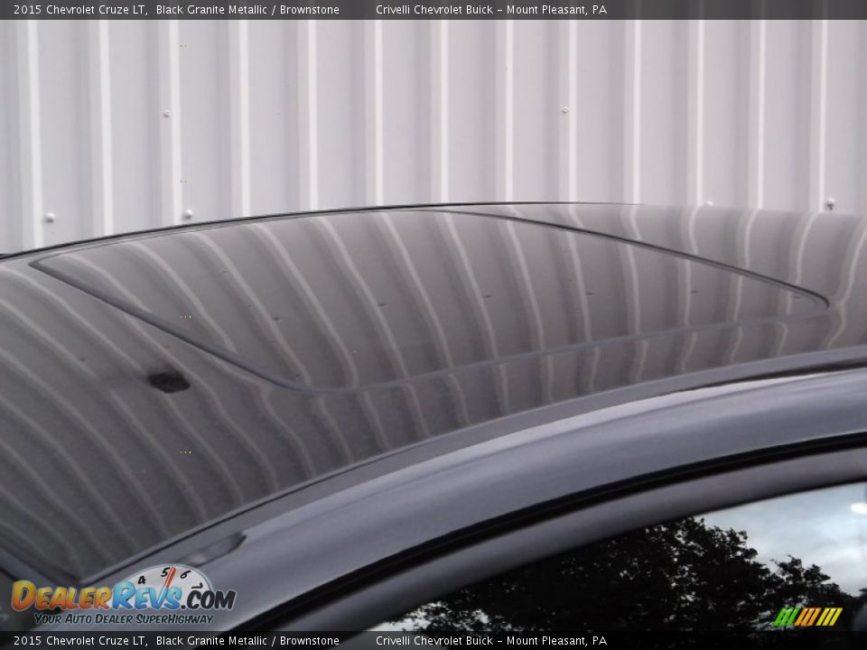 2015 Chevrolet Cruze LT Black Granite Metallic / Brownstone Photo #4