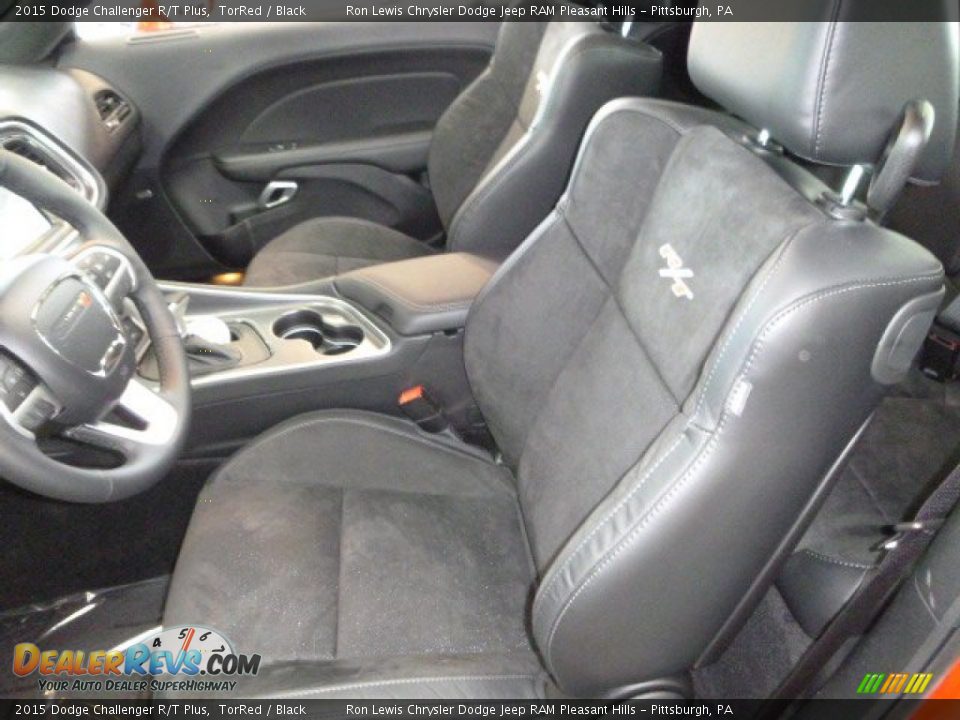 Front Seat of 2015 Dodge Challenger R/T Plus Photo #13
