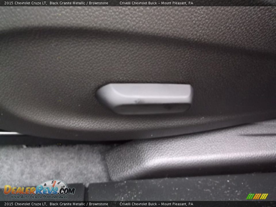 2015 Chevrolet Cruze LT Black Granite Metallic / Brownstone Photo #12