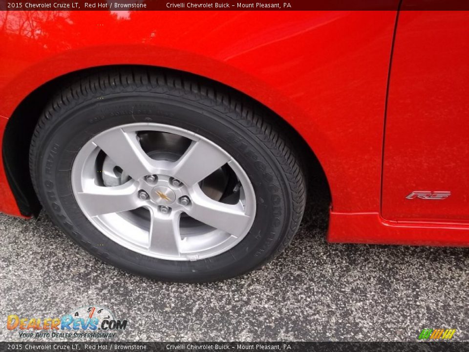 2015 Chevrolet Cruze LT Red Hot / Brownstone Photo #3