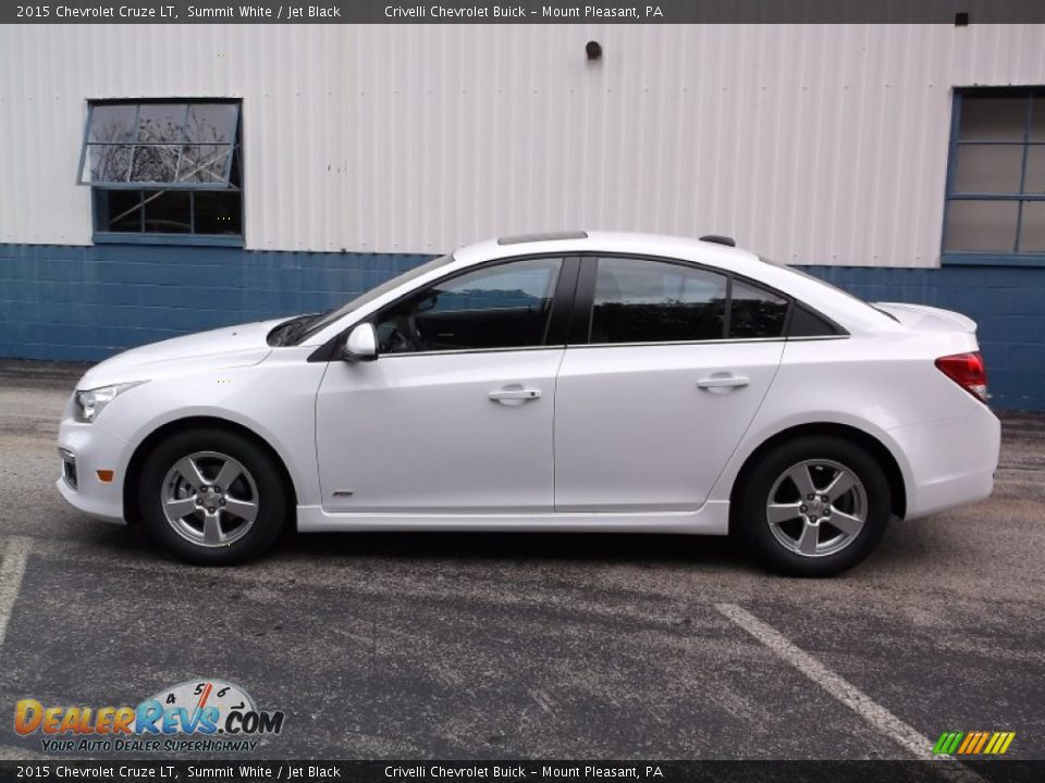 Summit White 2015 Chevrolet Cruze LT Photo #2