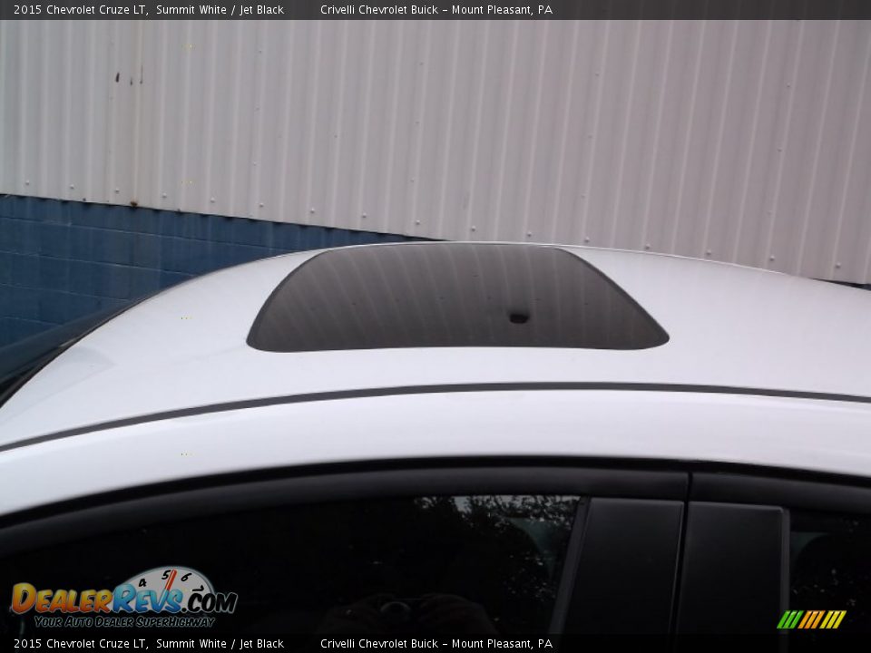 2015 Chevrolet Cruze LT Summit White / Jet Black Photo #4