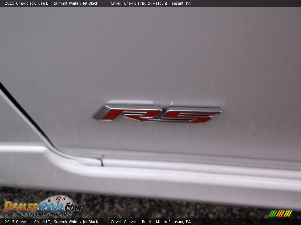 2015 Chevrolet Cruze LT Summit White / Jet Black Photo #5