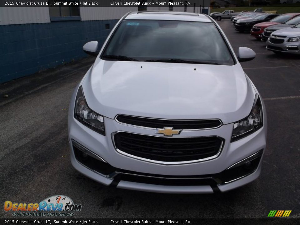2015 Chevrolet Cruze LT Summit White / Jet Black Photo #6