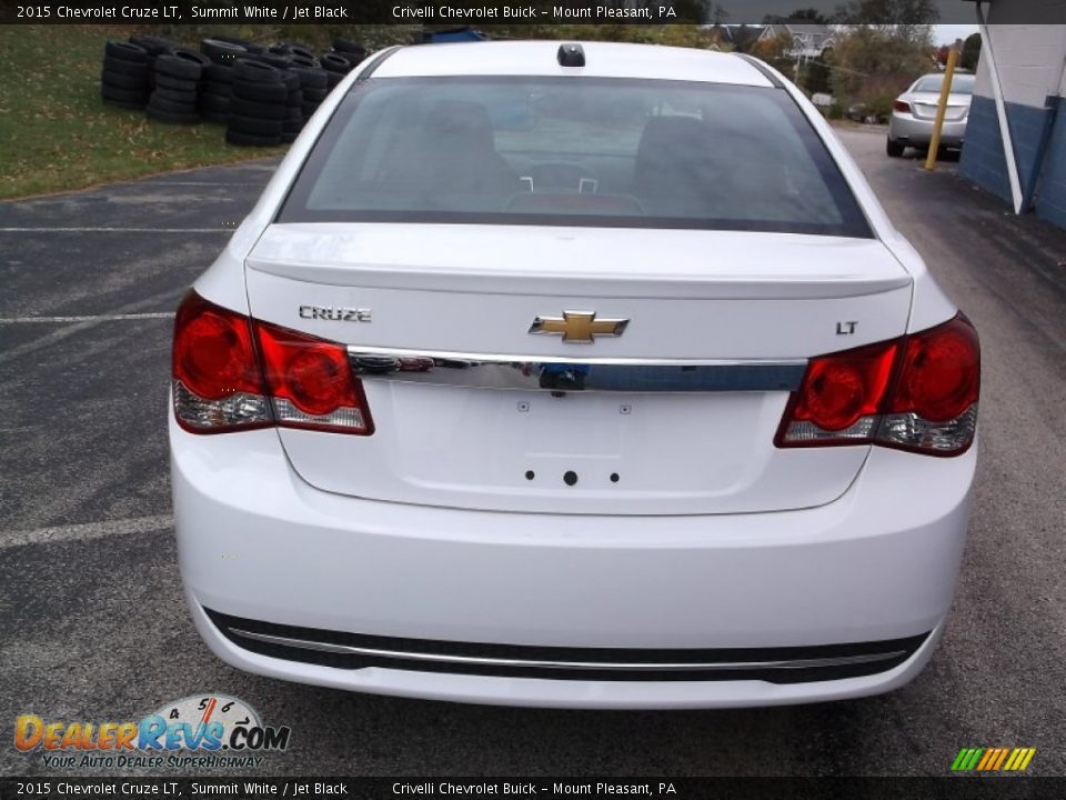2015 Chevrolet Cruze LT Summit White / Jet Black Photo #8