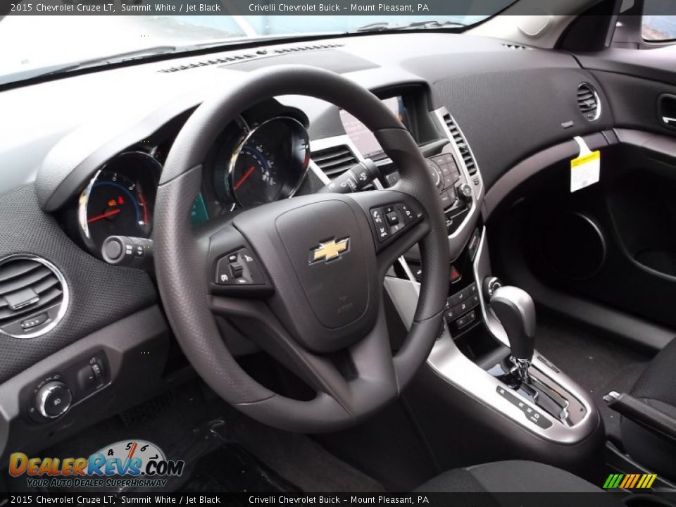 2015 Chevrolet Cruze LT Summit White / Jet Black Photo #9