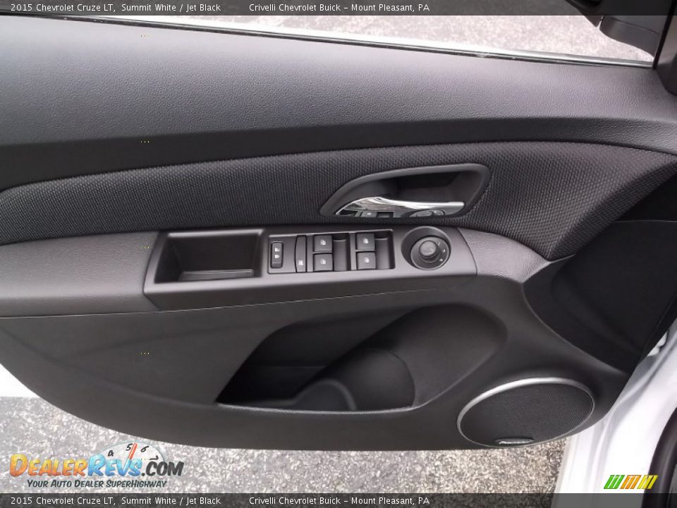 2015 Chevrolet Cruze LT Summit White / Jet Black Photo #10