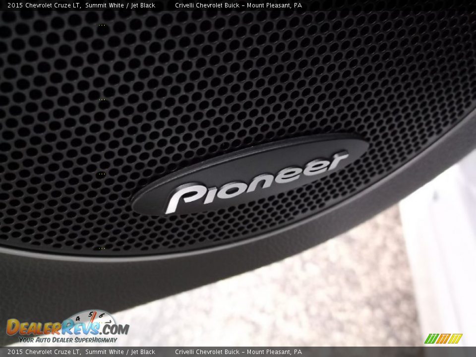 2015 Chevrolet Cruze LT Summit White / Jet Black Photo #11