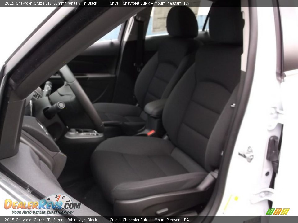 2015 Chevrolet Cruze LT Summit White / Jet Black Photo #12