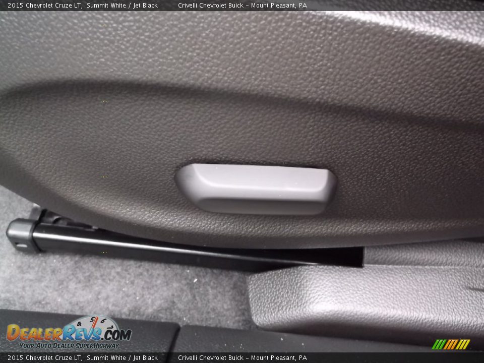 2015 Chevrolet Cruze LT Summit White / Jet Black Photo #13