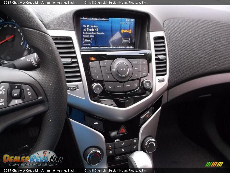 2015 Chevrolet Cruze LT Summit White / Jet Black Photo #14