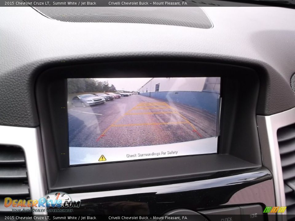 2015 Chevrolet Cruze LT Summit White / Jet Black Photo #15