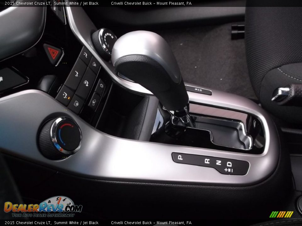 2015 Chevrolet Cruze LT Summit White / Jet Black Photo #16