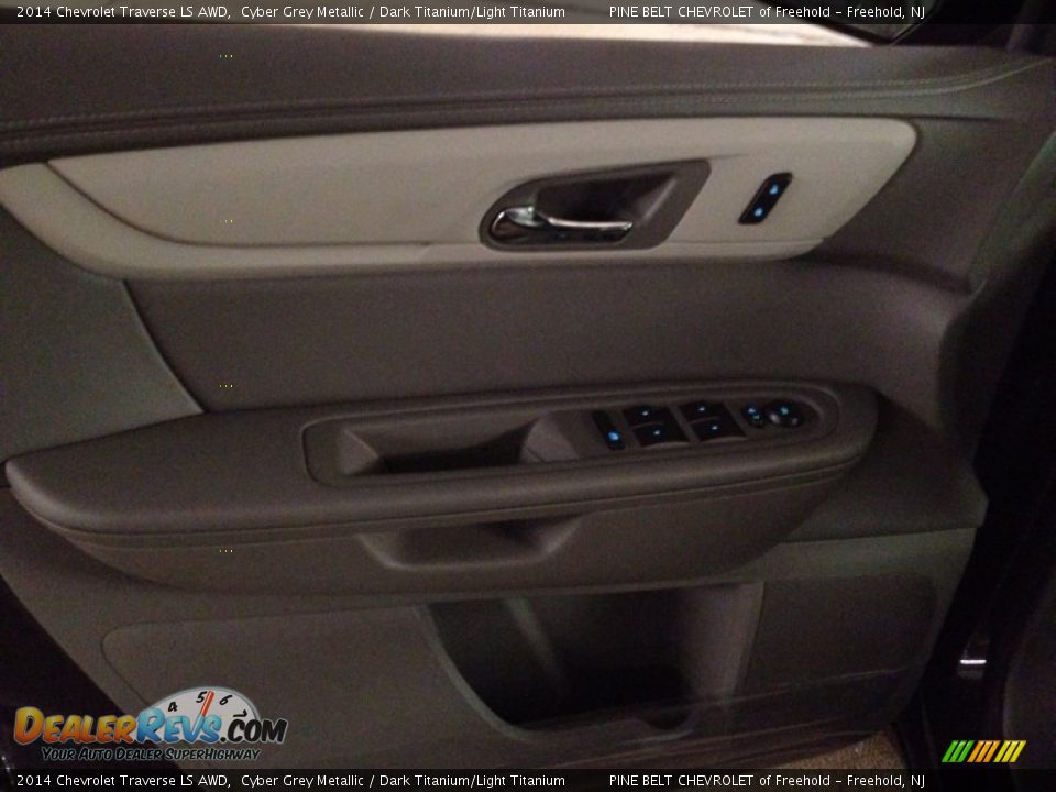 2014 Chevrolet Traverse LS AWD Cyber Grey Metallic / Dark Titanium/Light Titanium Photo #8