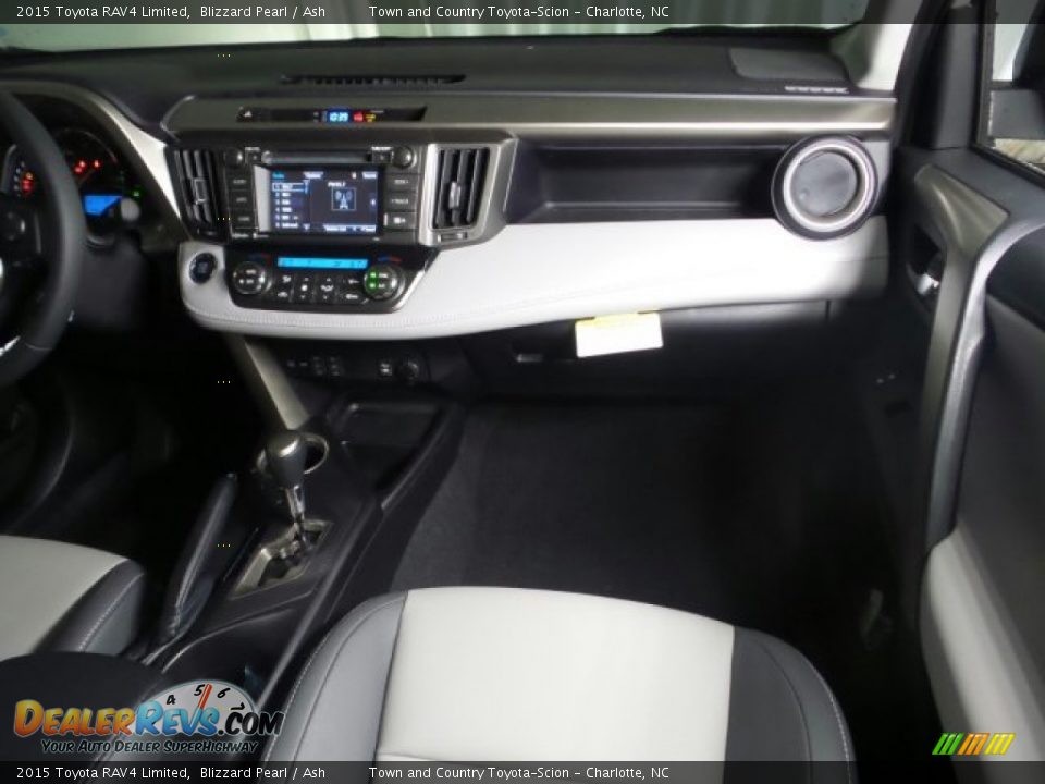2015 Toyota RAV4 Limited Blizzard Pearl / Ash Photo #7