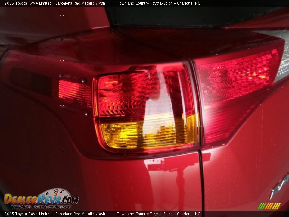 2015 Toyota RAV4 Limited Barcelona Red Metallic / Ash Photo #10