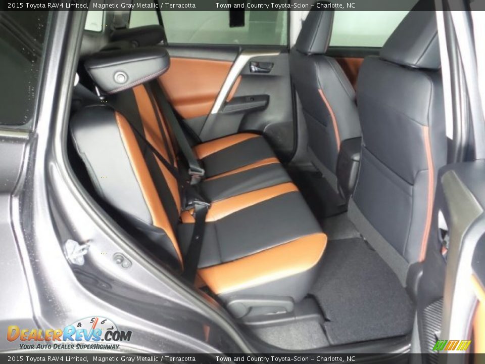 Rear Seat of 2015 Toyota RAV4 Limited Photo #5