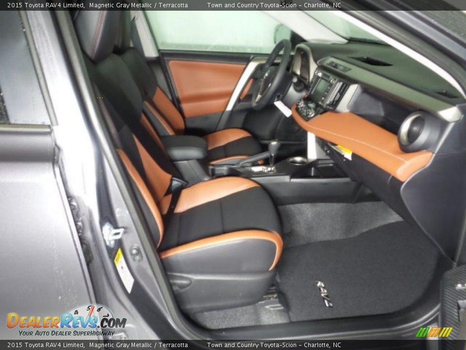 Terracotta Interior - 2015 Toyota RAV4 Limited Photo #6