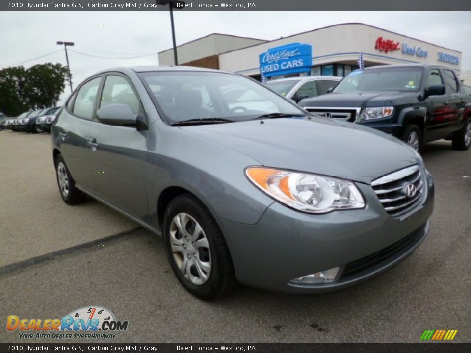 2010 Hyundai Elantra GLS Carbon Gray Mist / Gray Photo #1
