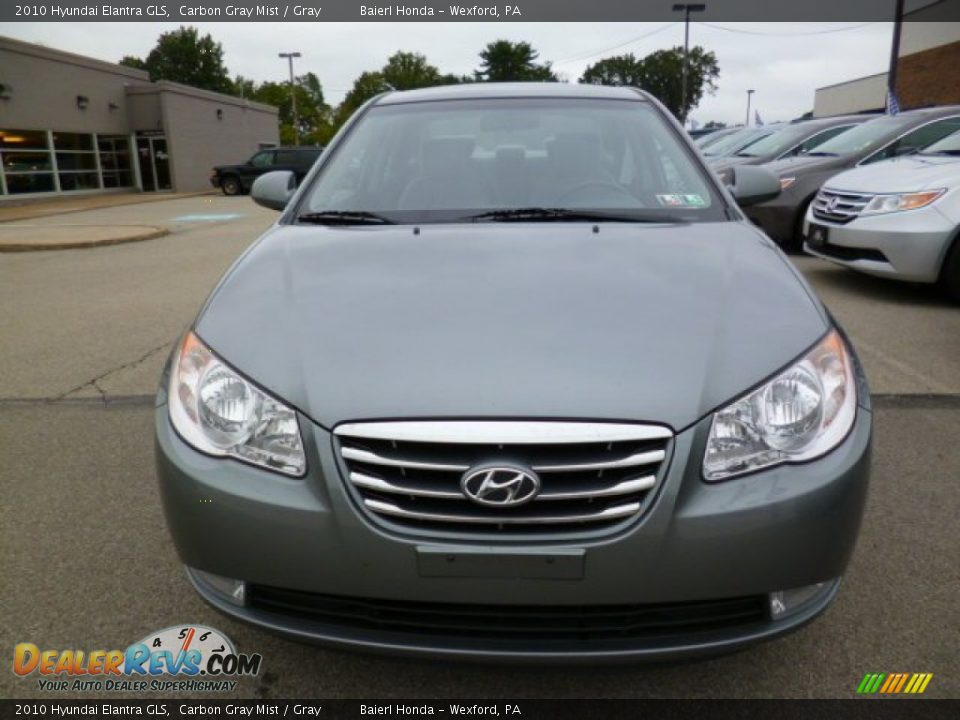 2010 Hyundai Elantra GLS Carbon Gray Mist / Gray Photo #2