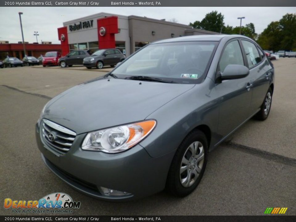 2010 Hyundai Elantra GLS Carbon Gray Mist / Gray Photo #3