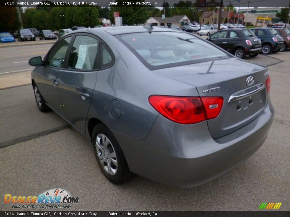 2010 Hyundai Elantra GLS Carbon Gray Mist / Gray Photo #4