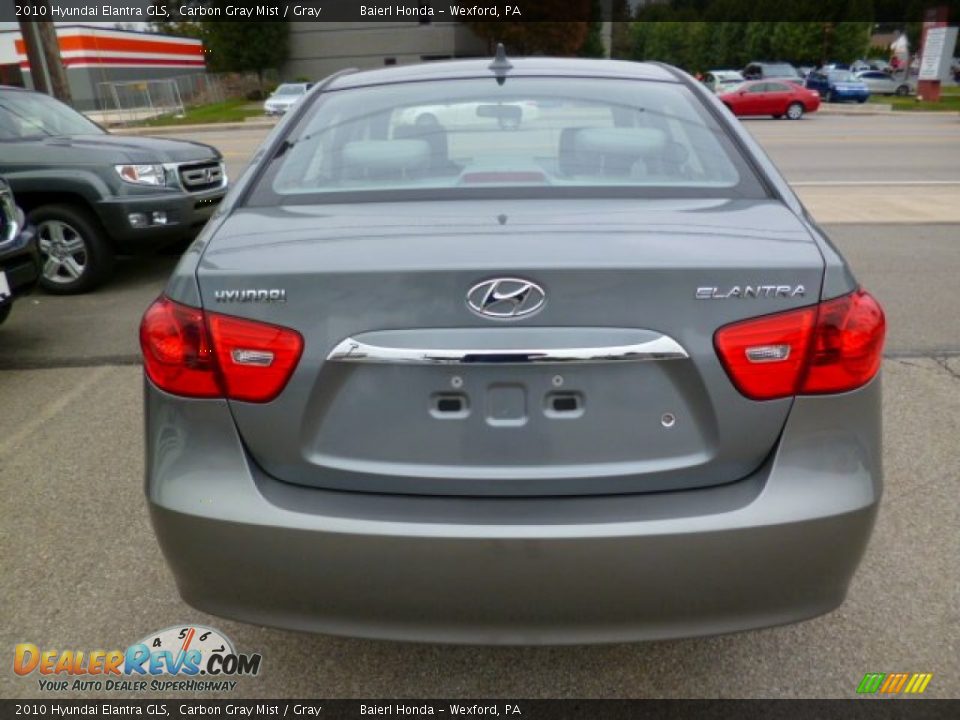 2010 Hyundai Elantra GLS Carbon Gray Mist / Gray Photo #5