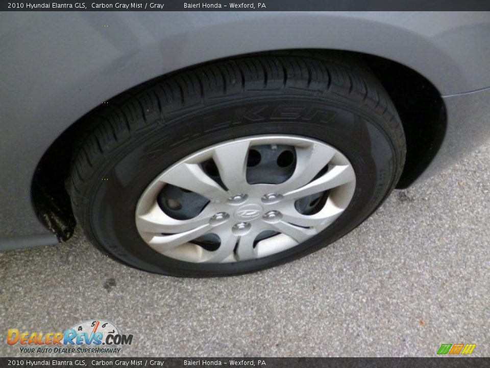 2010 Hyundai Elantra GLS Carbon Gray Mist / Gray Photo #8