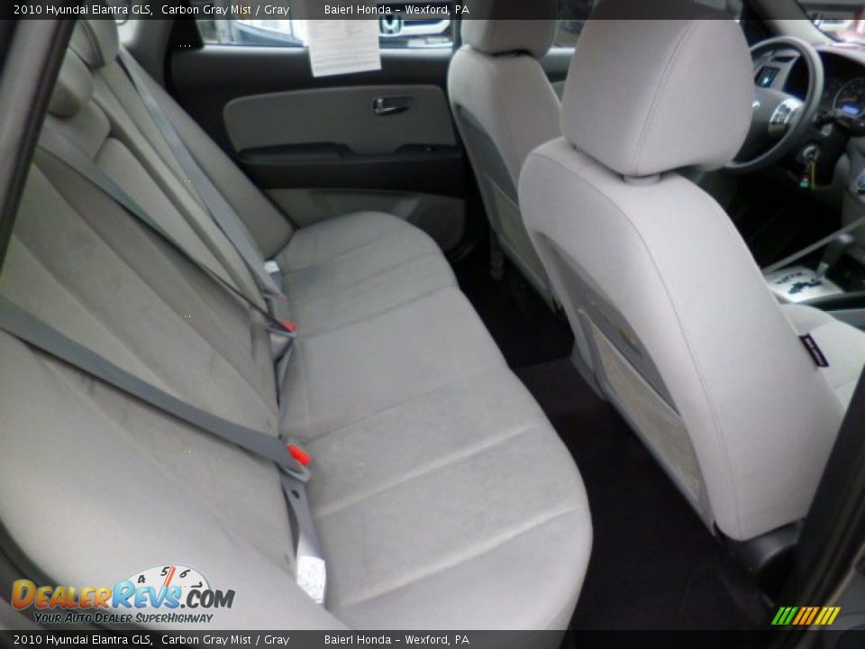 2010 Hyundai Elantra GLS Carbon Gray Mist / Gray Photo #12