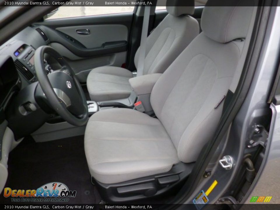 2010 Hyundai Elantra GLS Carbon Gray Mist / Gray Photo #15