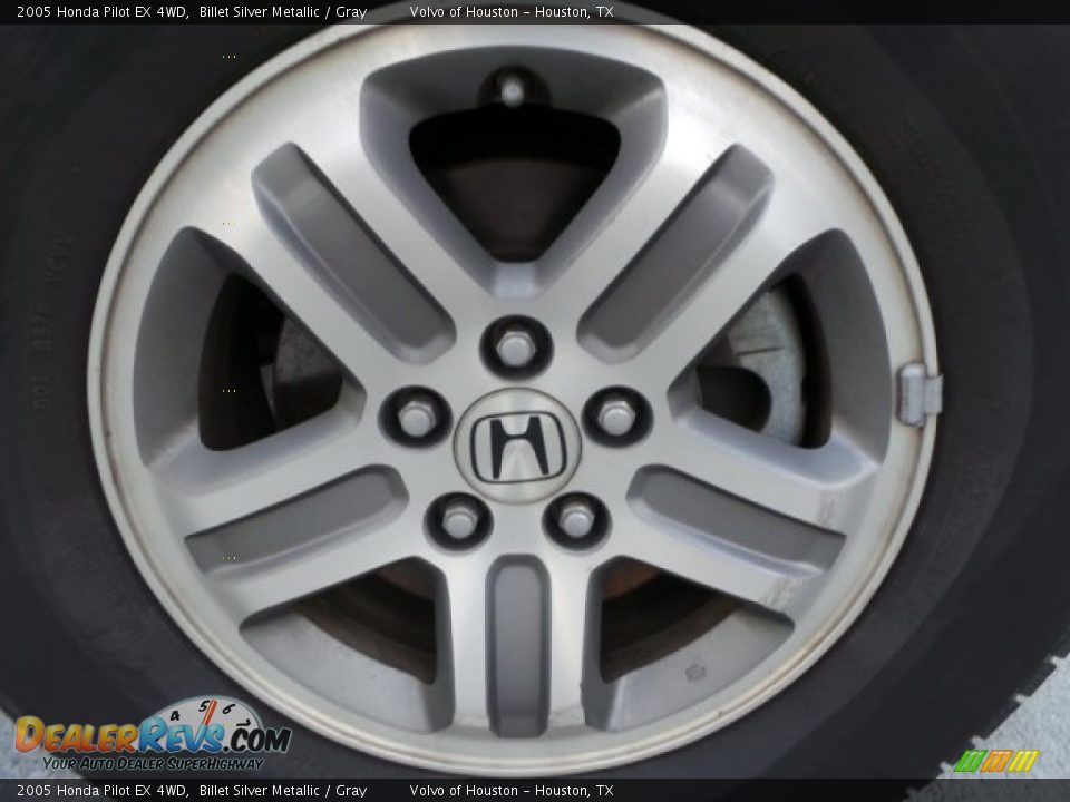 2005 Honda Pilot EX 4WD Billet Silver Metallic / Gray Photo #6