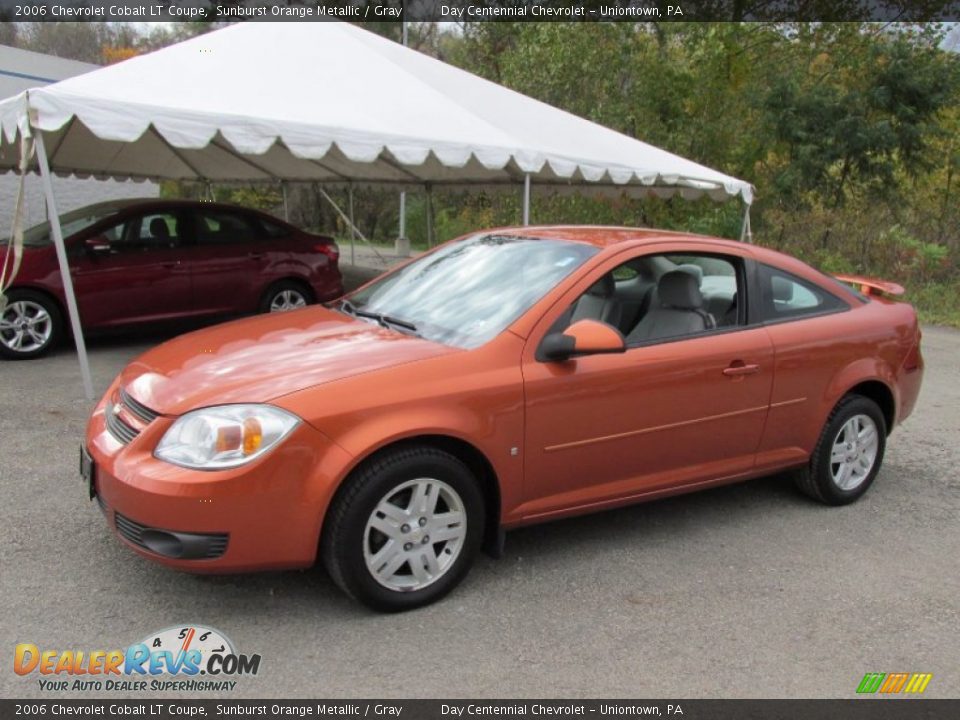 2006 Chevrolet Cobalt LT Coupe Sunburst Orange Metallic / Gray Photo #1
