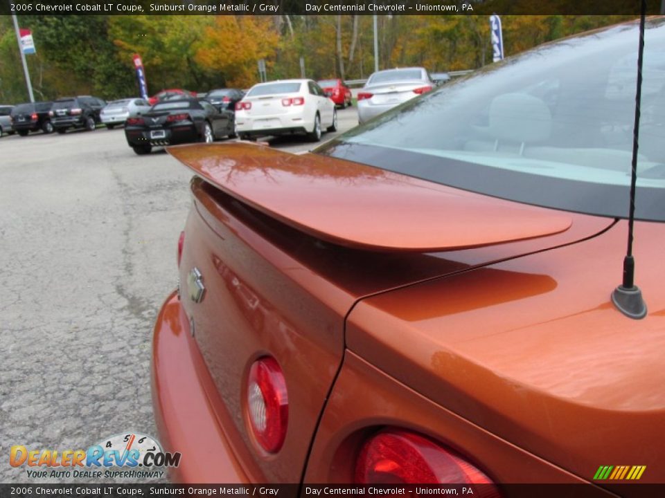 2006 Chevrolet Cobalt LT Coupe Sunburst Orange Metallic / Gray Photo #8