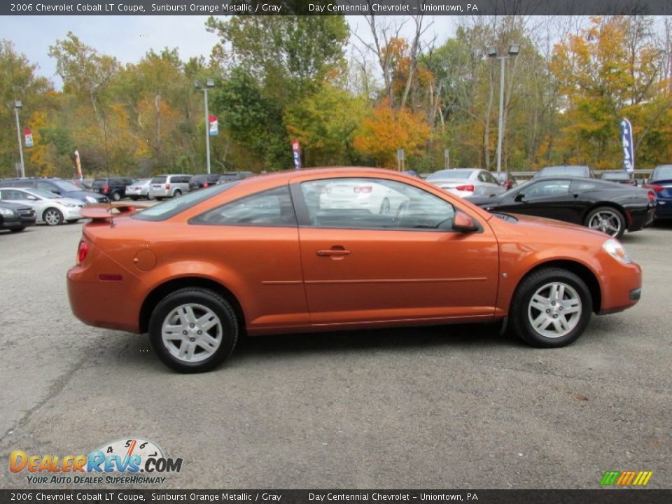 2006 Chevrolet Cobalt LT Coupe Sunburst Orange Metallic / Gray Photo #10