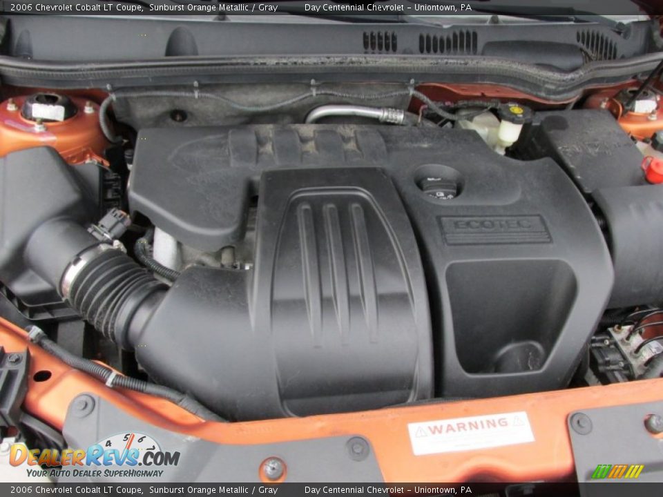 2006 Chevrolet Cobalt LT Coupe Sunburst Orange Metallic / Gray Photo #16