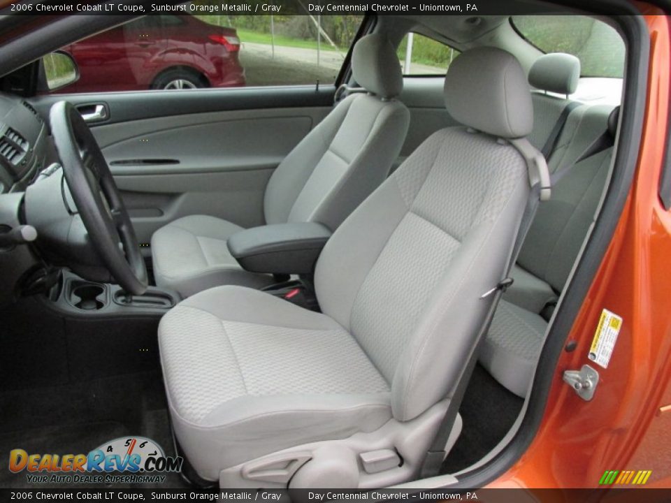 2006 Chevrolet Cobalt LT Coupe Sunburst Orange Metallic / Gray Photo #21
