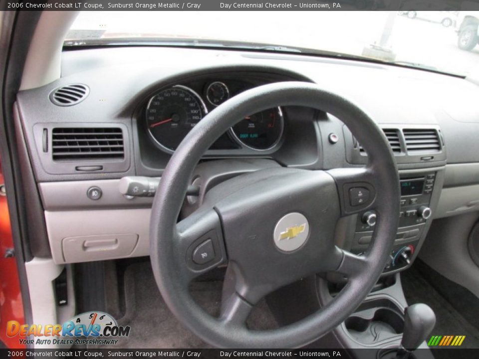 2006 Chevrolet Cobalt LT Coupe Sunburst Orange Metallic / Gray Photo #23