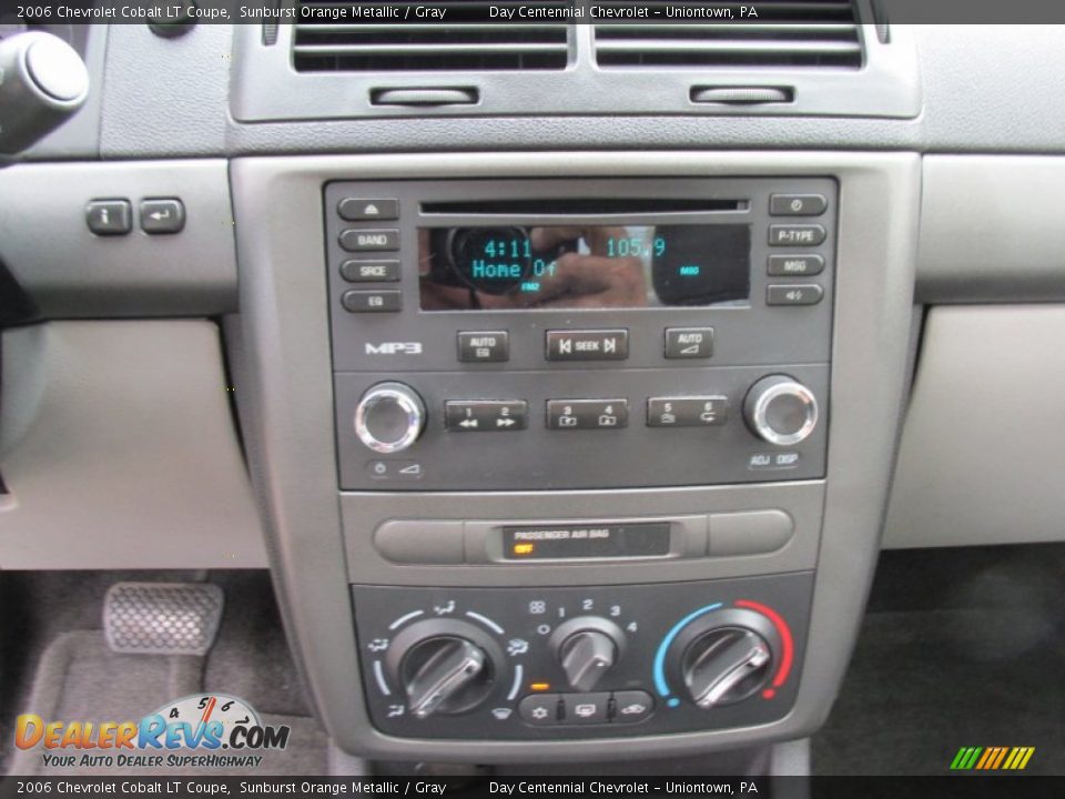 2006 Chevrolet Cobalt LT Coupe Sunburst Orange Metallic / Gray Photo #25