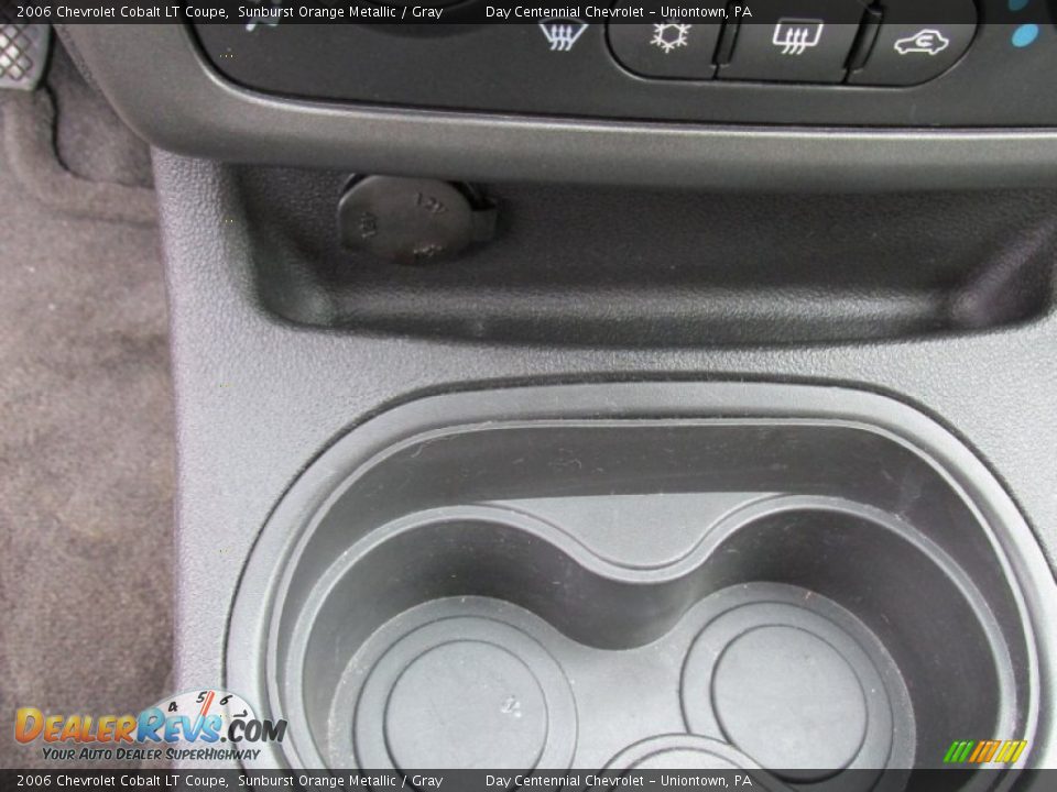 2006 Chevrolet Cobalt LT Coupe Sunburst Orange Metallic / Gray Photo #26