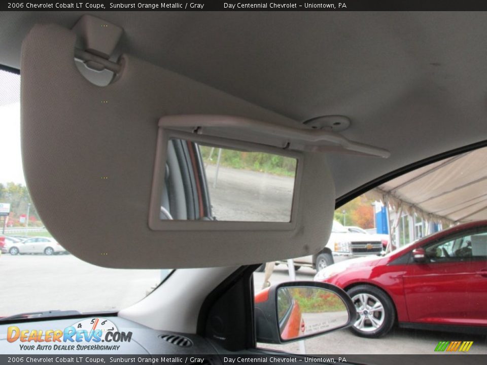 2006 Chevrolet Cobalt LT Coupe Sunburst Orange Metallic / Gray Photo #31