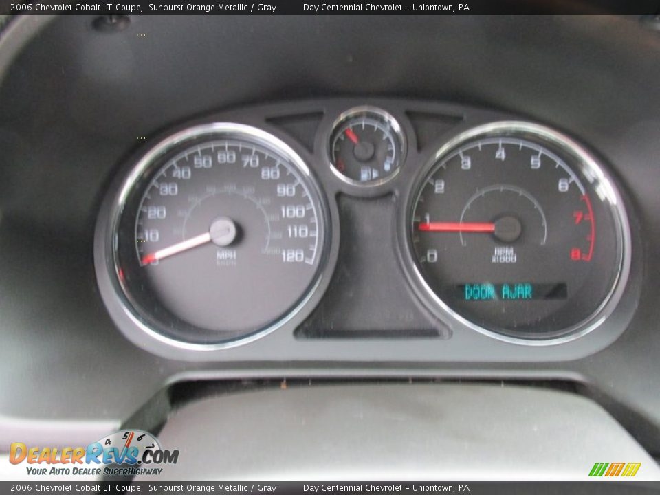 2006 Chevrolet Cobalt LT Coupe Sunburst Orange Metallic / Gray Photo #36