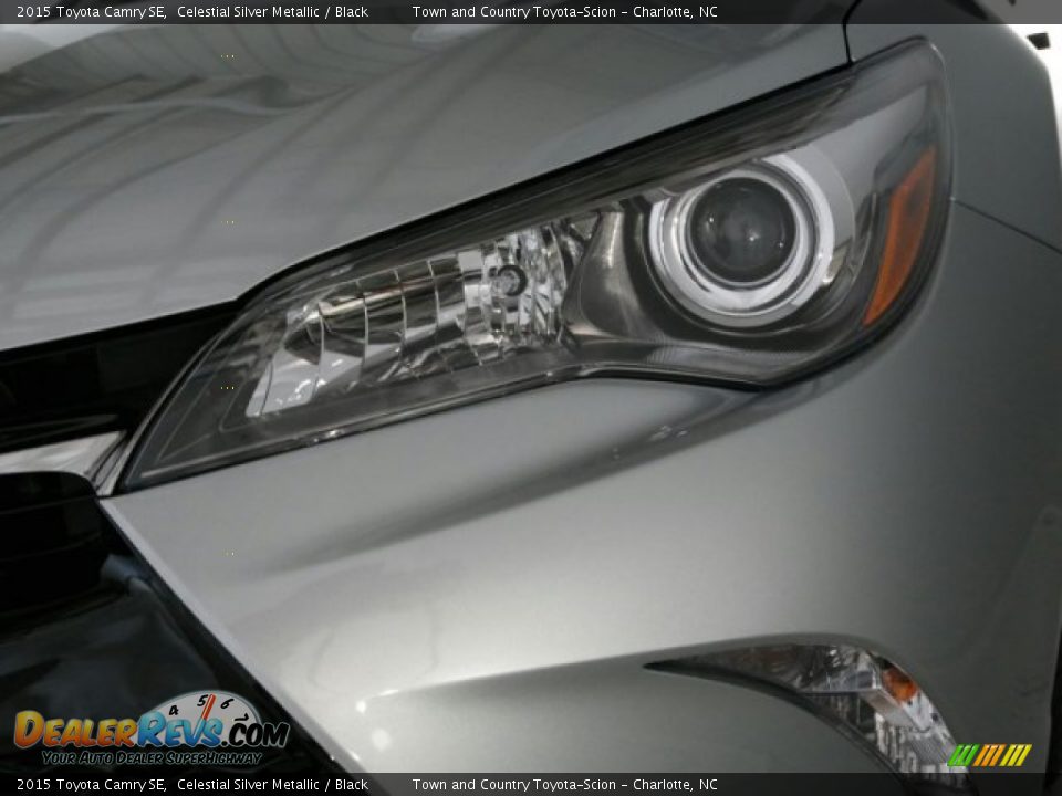 2015 Toyota Camry SE Celestial Silver Metallic / Black Photo #4