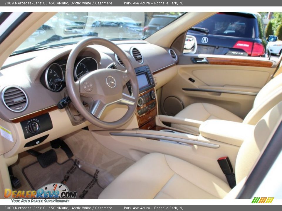 2009 Mercedes-Benz GL 450 4Matic Arctic White / Cashmere Photo #10