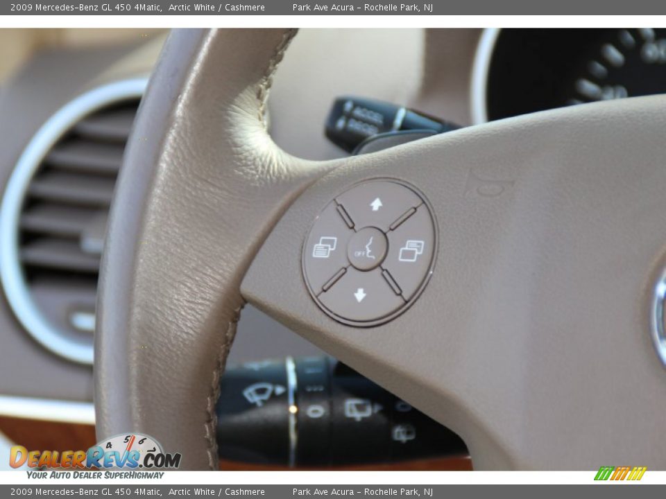2009 Mercedes-Benz GL 450 4Matic Arctic White / Cashmere Photo #18