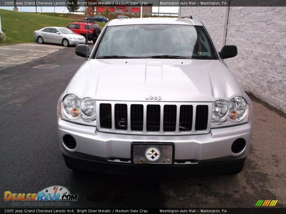 2005 Jeep Grand Cherokee Laredo 4x4 Bright Silver Metallic / Medium Slate Gray Photo #4