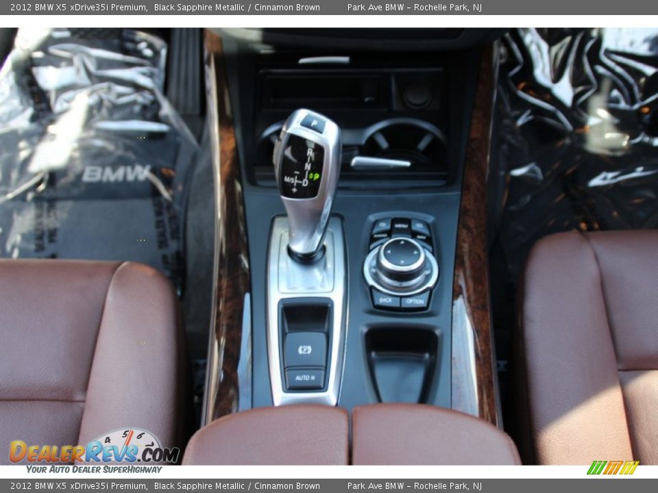2012 BMW X5 xDrive35i Premium Black Sapphire Metallic / Cinnamon Brown Photo #19