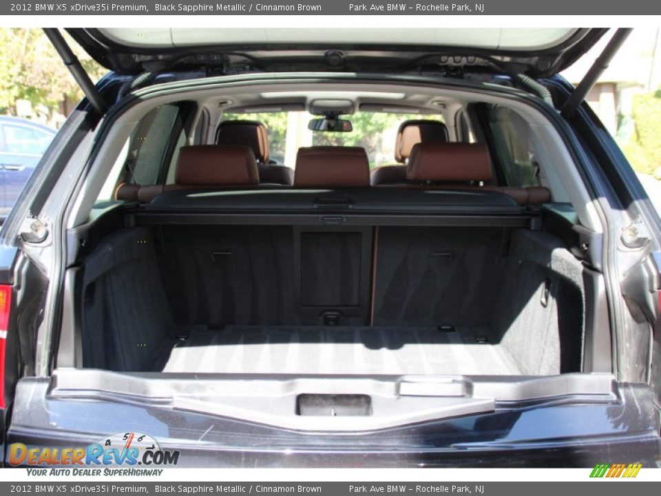 2012 BMW X5 xDrive35i Premium Black Sapphire Metallic / Cinnamon Brown Photo #23